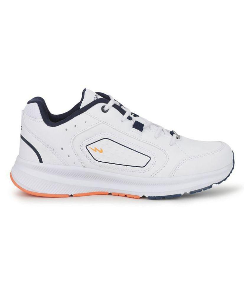 Campus TROPHY White  Men's Sports Running Shoes - 7