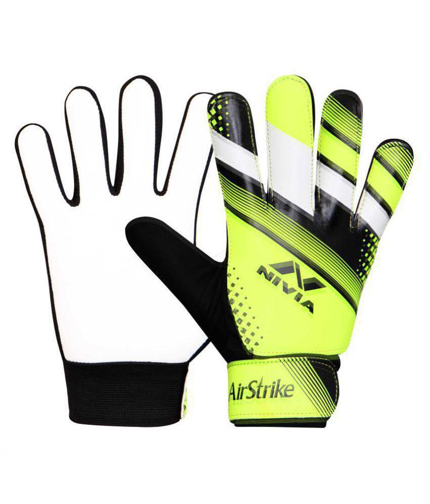 Nivia Synthetic Leather Football Gloves ( Pack of 1 ) - S