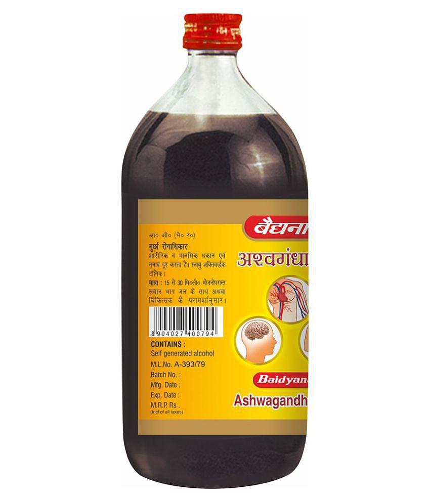 Baidyanath Ashwagandharishta | (450 ml, 450 ml) Liquid 450 ml