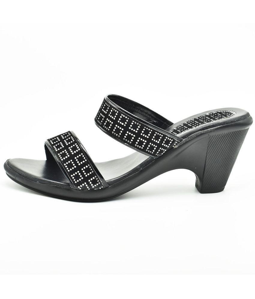 Dream Makers - Black Women''s Slip On Heels - None