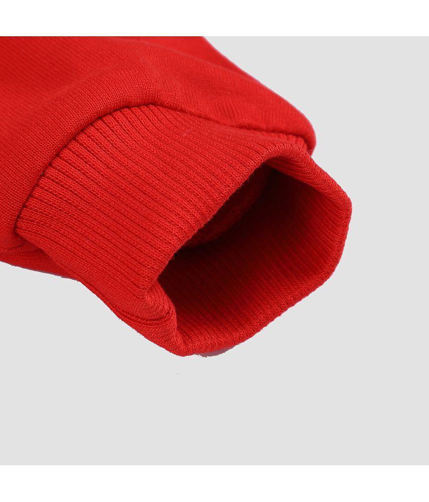 Top Men CATCUB - Red Cotton Blend Boys Sweatshirt ( Pack of 1 ) - None 2025 at ShopCircuit | OND