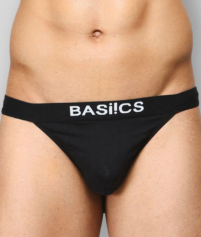 Premium Men BASIICS By La Intimo - White Cotton Blend Men's Briefs ( Pack of 1 ) - M 2025 at Sho