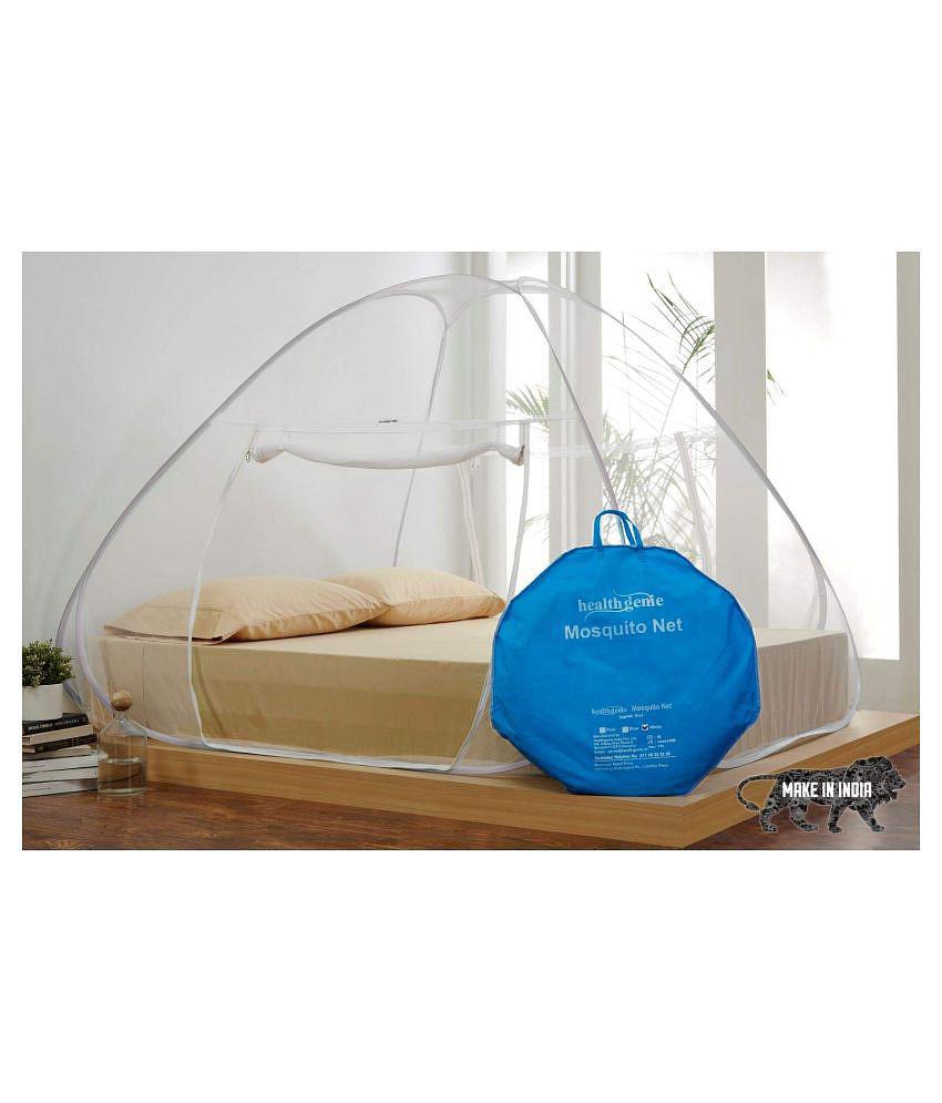 Healthgenie Double White Mosquito Net - White