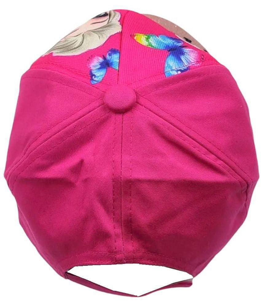 Trendy Men Zacharias Girl's Kids Cotton Cap kc-15-Dark-Pink- (Pack of 1) (1-4 Years) - None 2025
