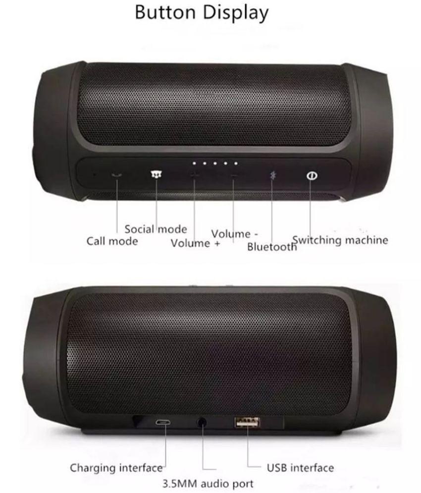 COREGENIX Charge+  Mini 6 W Bluetooth Speaker Bluetooth v5.0 with USB,SD card Slot Playback Time 5 hrs Assorted - Assorted