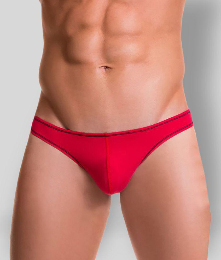 Bruchi Club Red Brief Single Pack - Free Size