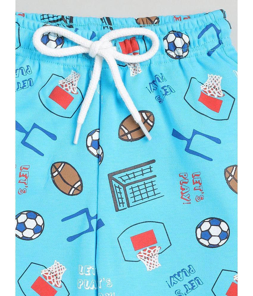 Buy Online Kothari Hosiery Factory Pvt. Ltd. SWEETIE PIE - Blue Cotton Trackpant For Baby Boy ( Pack of 1 ) - None