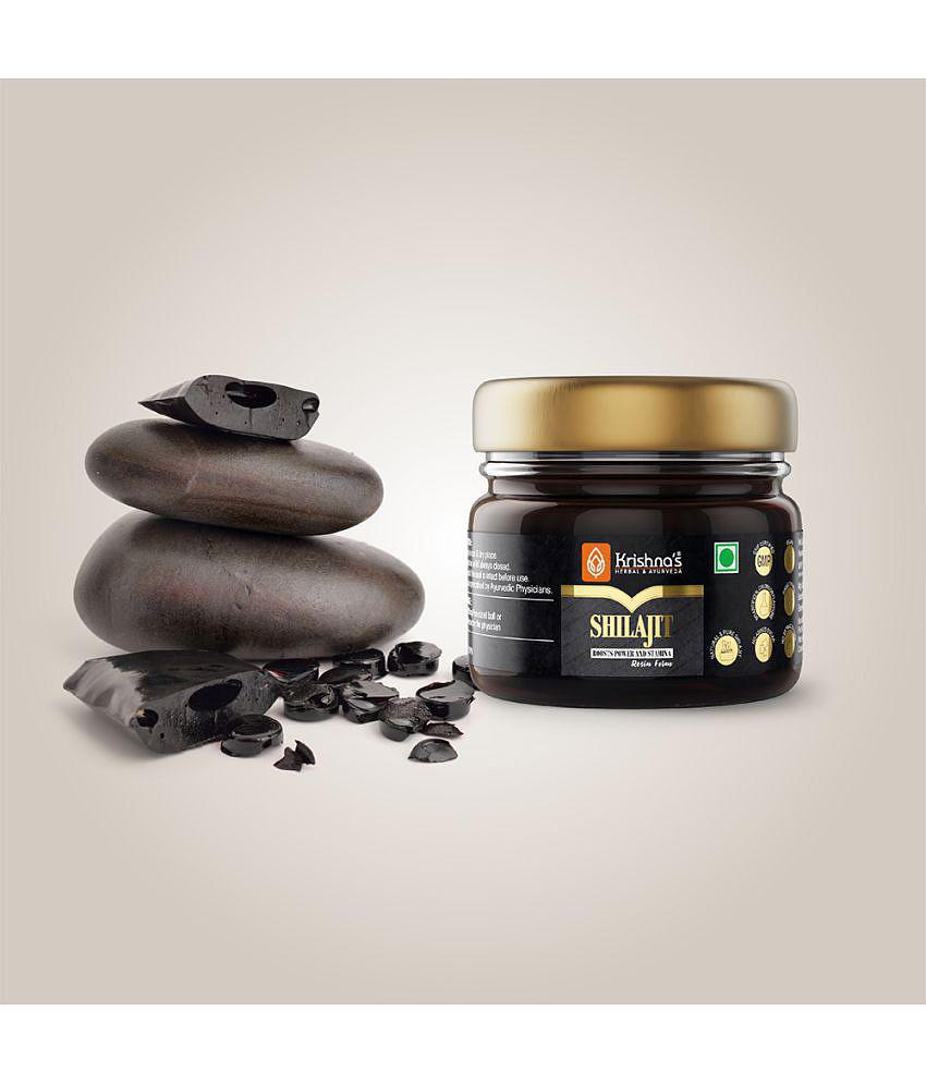 Krishna's Herbal & Ayurveda Shilajit 30g