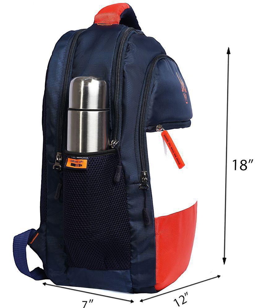 Affordable Men krishiv - Orange Polyester Backpack ( 25 Ltrs ) - Orange 2025 at ShopCircuit | ON