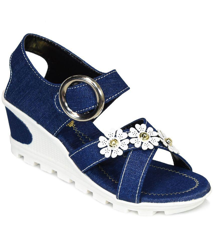 Dream Makers - Blue Women''s Sandal Heels - None