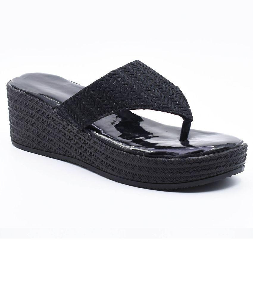 Dream Makers - Black Women''s Slip On Heels - None