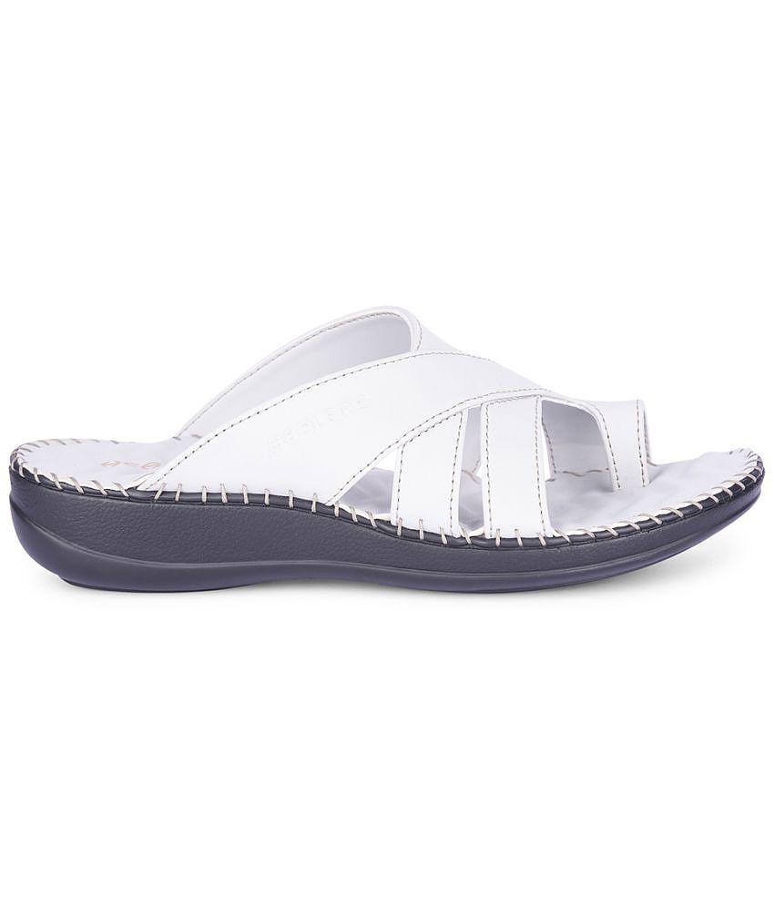 Modern Men Liberty Light Grey Womens Leather Slipper - None 2025 at ShopCircuit | ONDC