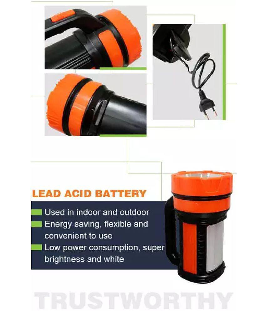 Rock Light - Above 50W Rechargeable Flashlight Torch ( Pack of 1 )