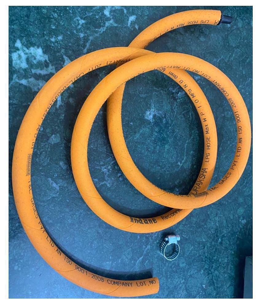 suraksha lpg hose Rubber Gas Pipe