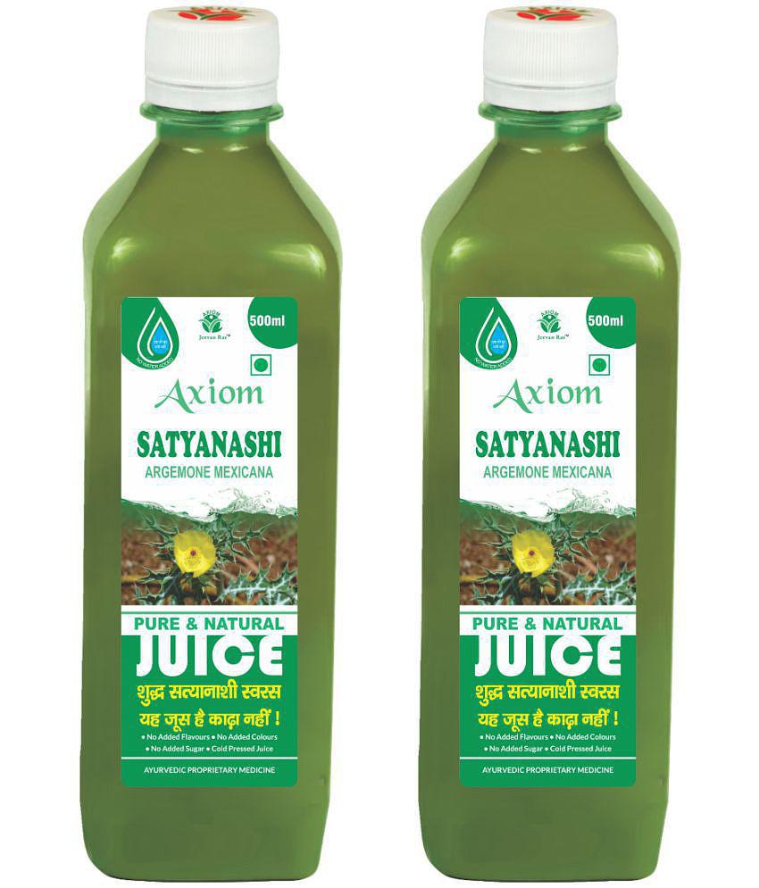 Axiom Satyanashi Juice 500ml (Pack of 2) |100% Natural WHO-GLP,GMP,ISO Certified Product