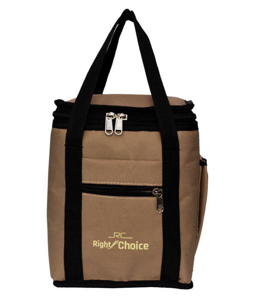 Latest Men Right Choice Nylon Lunch Bag - Beige 2025 at ShopCircuit | ONDC