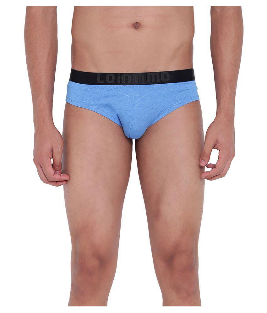 Top Men La Intimo - Blue Polyester Mens Briefs ( Pack of 1 ) - M 2025 at ShopCircuit | ONDC