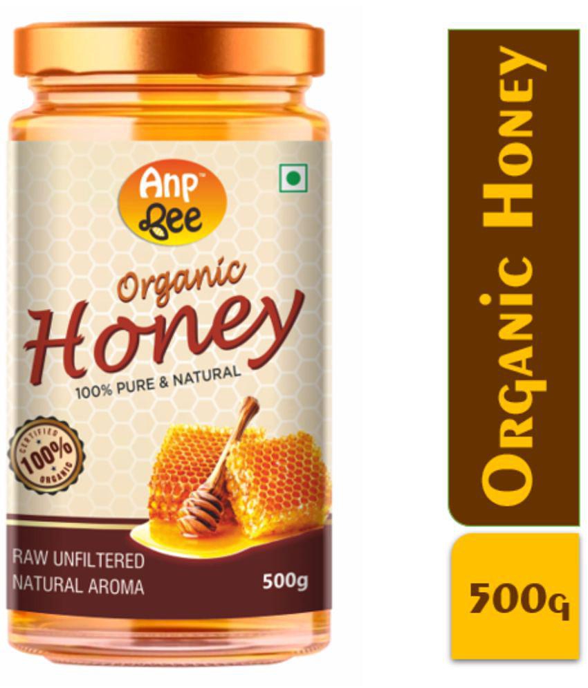 ANP BEE Honey Raw Organic Honey 500 g Pack of 2