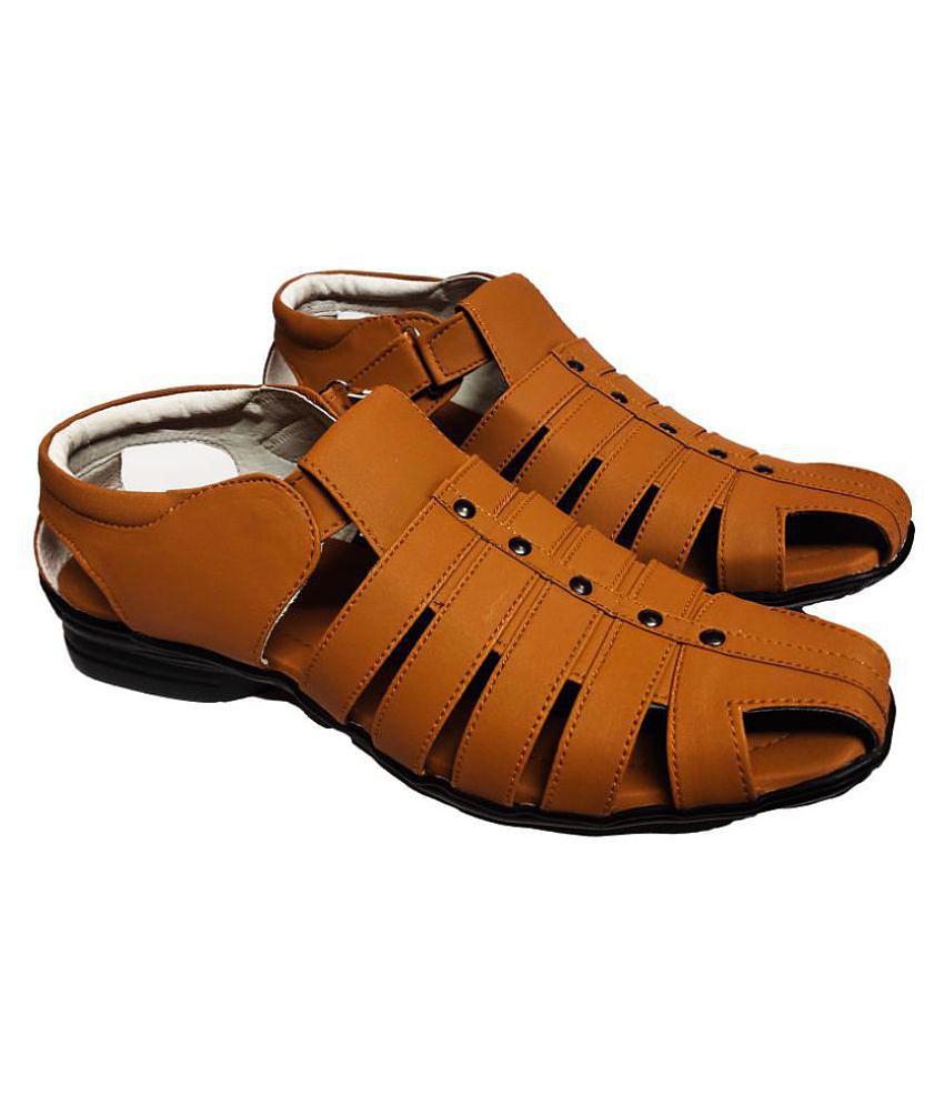 Trendy Men RAGE GAZE - Beige  Men's Sandals - 10 2025 at ShopCircuit | ONDC