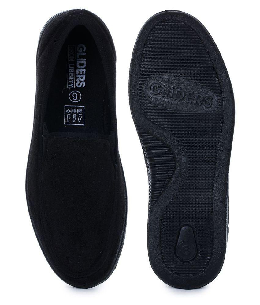 Luxurious Men Gliders By Liberty Lifestyle Black Casual Shoes - 6.5 2025 at ShopCircuit | ONDC