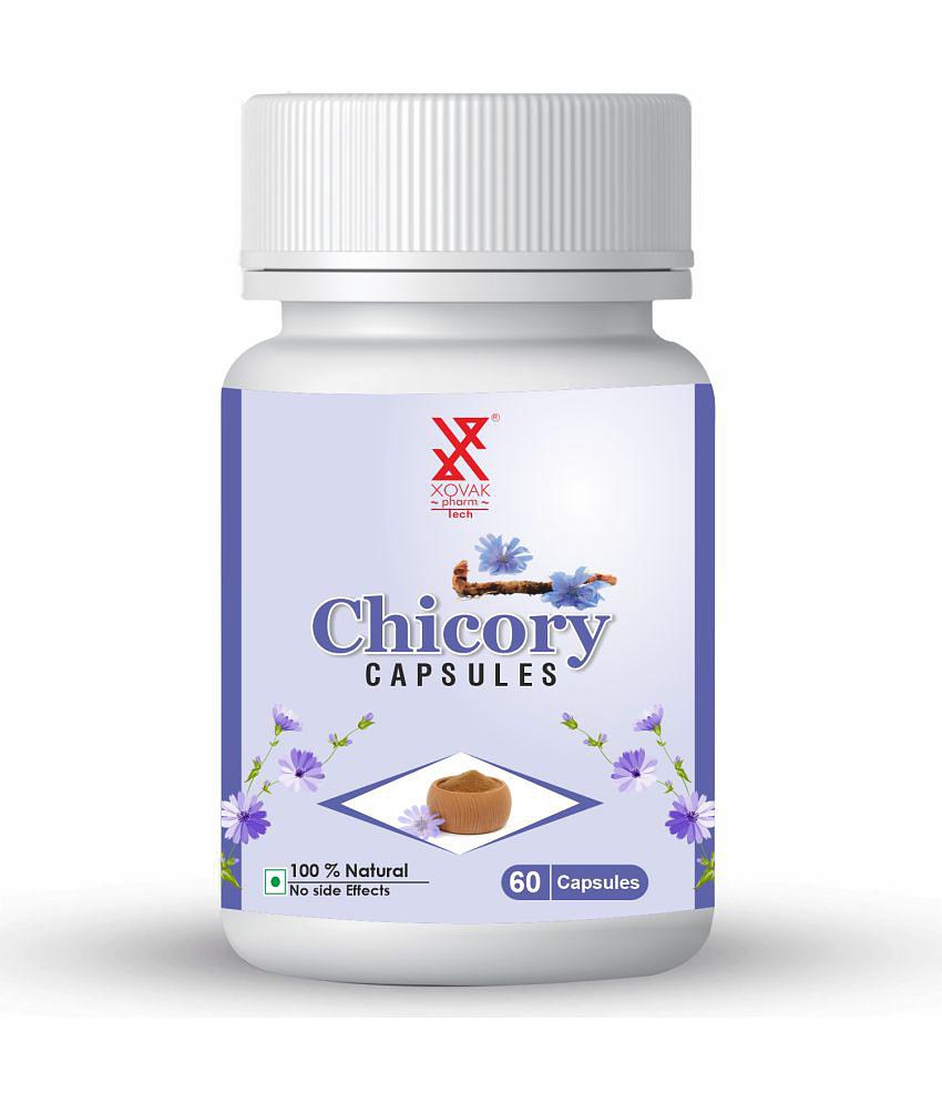 xovak pharmtech Organic Chicory Capsule 50 gm Pack Of 1