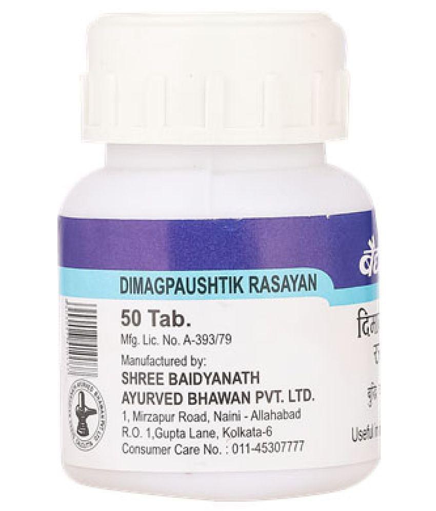 Baidyanath Baidyanath Dimag Paushtik Rasayan Tablet 50 no.s