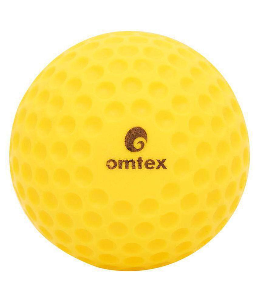 Omtex Dimple Ball - Yellow (Standard Weight) - M(Youth)