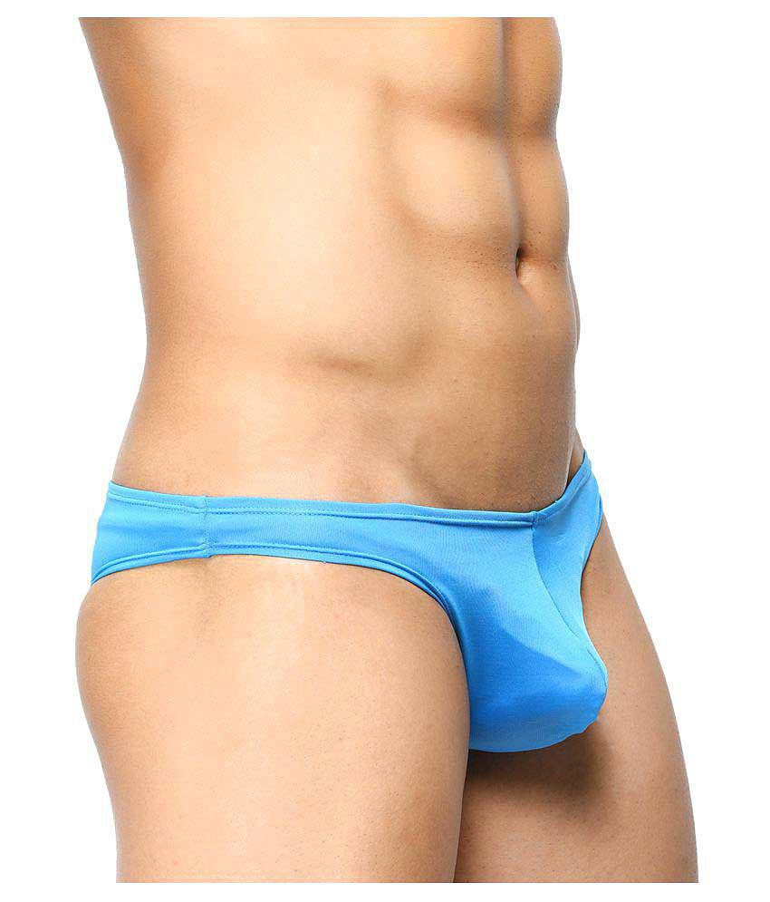 Chic Men BASIICS By La Intimo - Multicolor Polyester Men's Thongs ( Pack of 3 ) - S 2025 at Shop