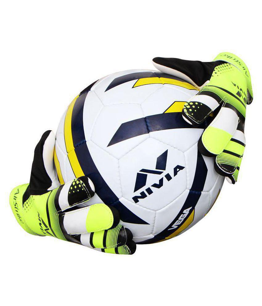 Nivia Synthetic Leather Football Gloves ( Pack of 1 ) - S