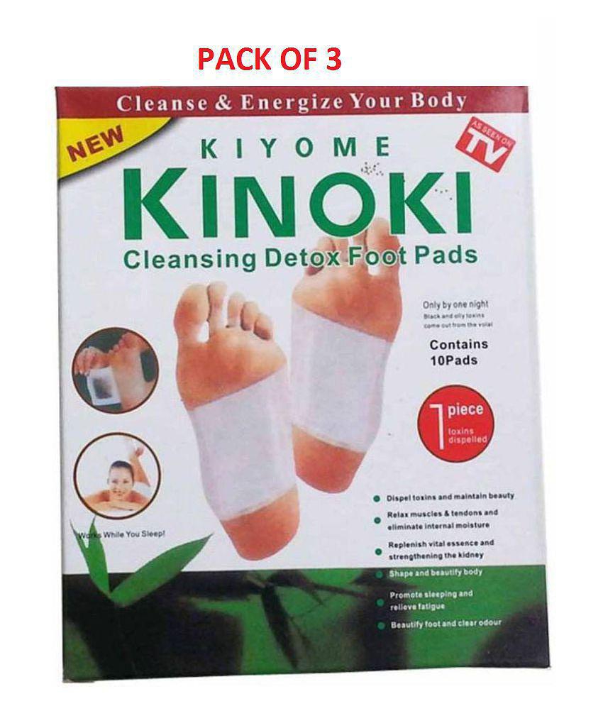 Kinoki-Adhesive Body & Foot Patch to Detox,Organic Natural ingredients in this foot pads Kit,Cleansing Detox Foot Pads Toxins Stress Relief (Pack Of 4)