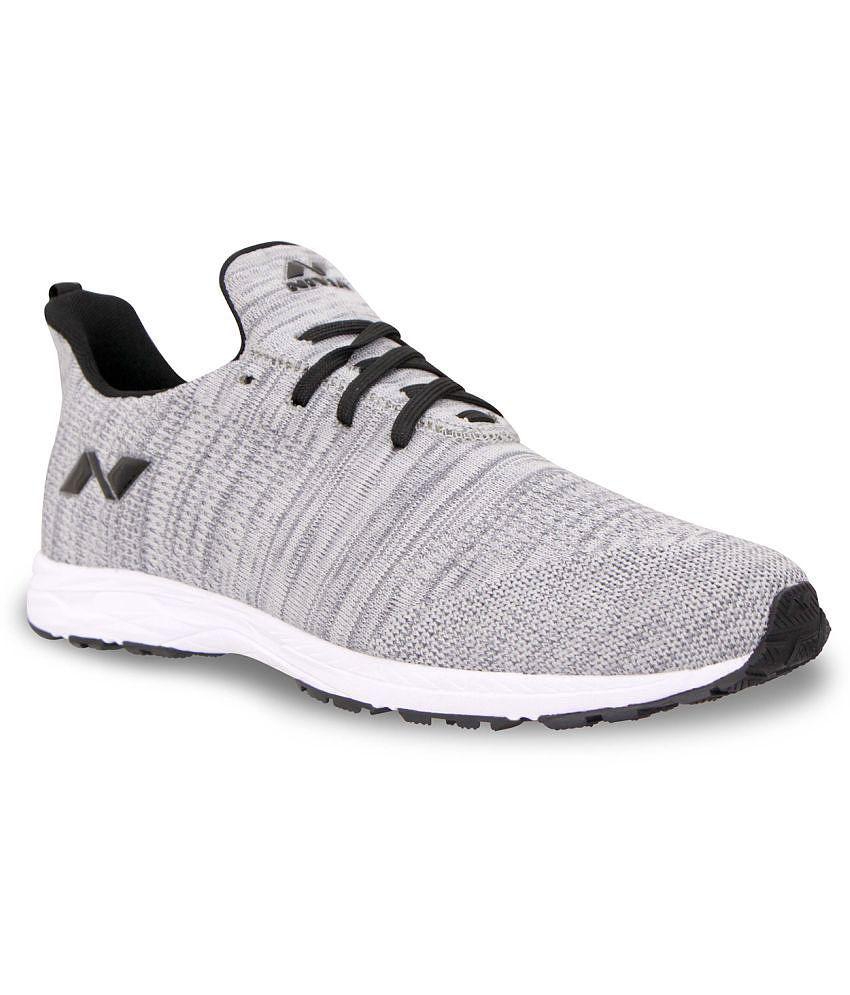 Modern Men Nivia - Impulse Gray Mens Sports Running Shoes - None 2025 at ShopCircuit | ONDC