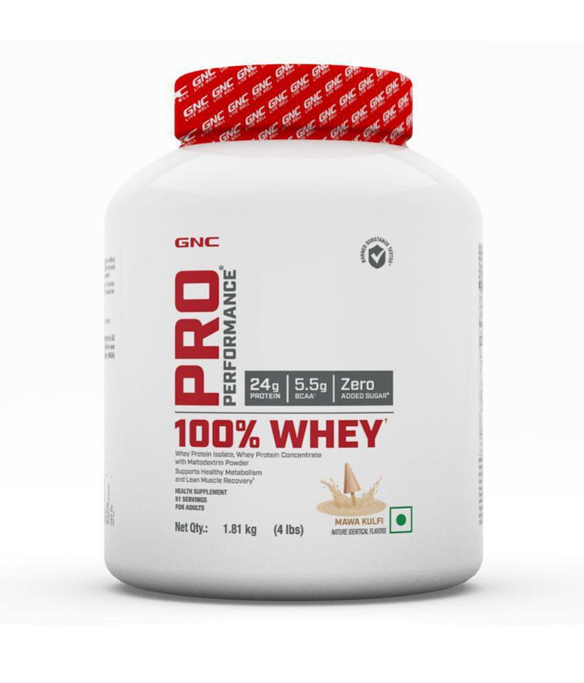 GNC - 100% Whey Protein Powder Whey Protein Powder ( 1 lb , Unflavoured - Flavour )