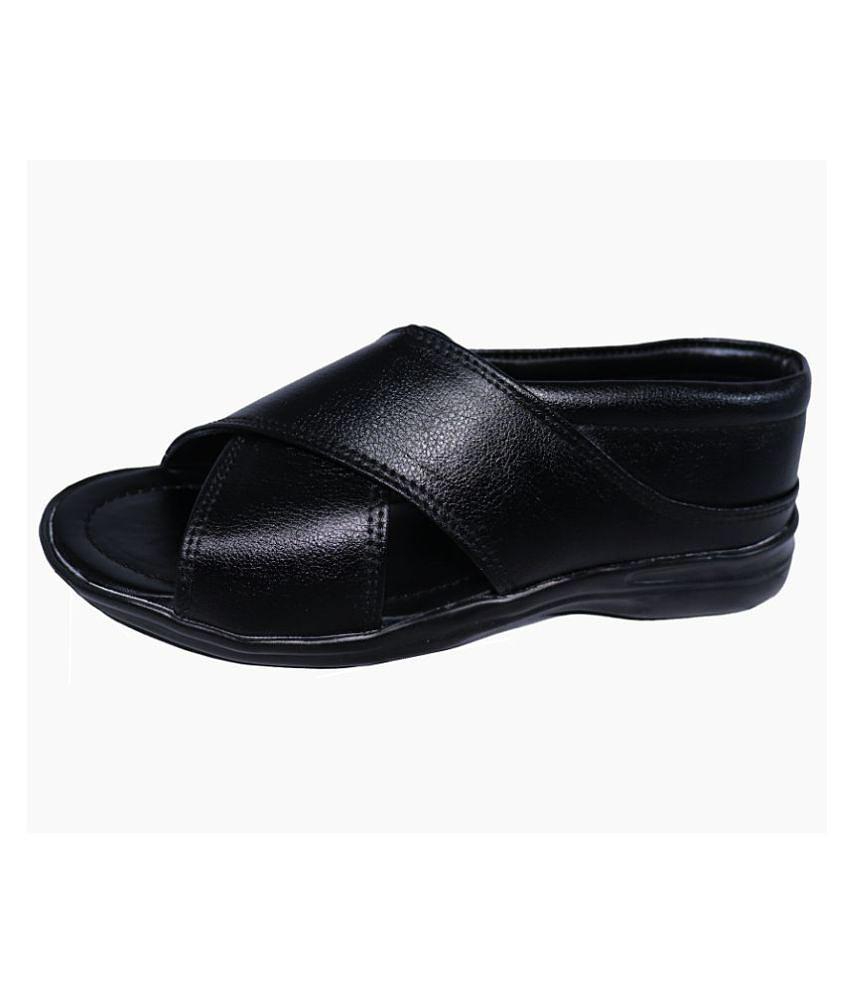 Sophisticated Men RAGE GAZE - Black  Men's Sandals - 7 2025 at ShopCircuit | ONDC