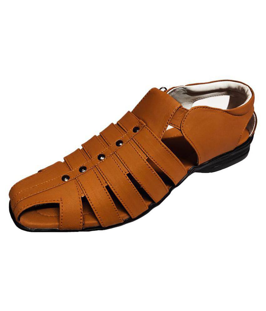 Trendy Men RAGE GAZE - Beige  Men's Sandals - 10 2025 at ShopCircuit | ONDC