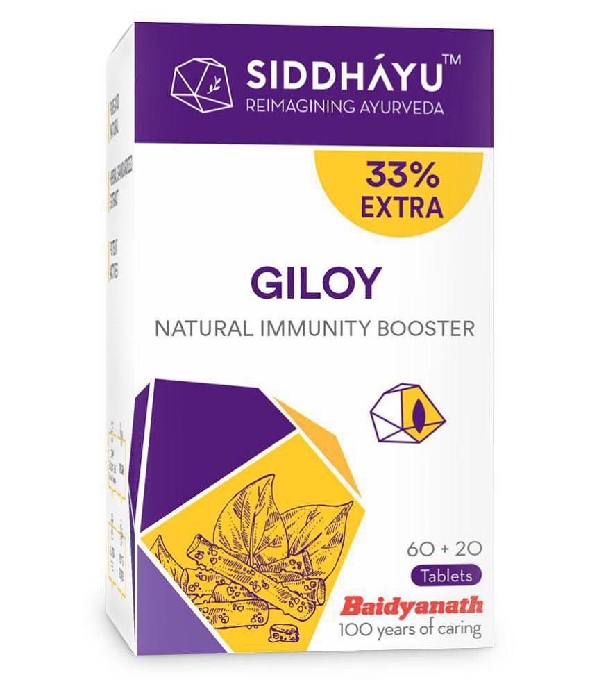 SIDDHAYU Giloy Tablet 80 no.s Pack Of 1