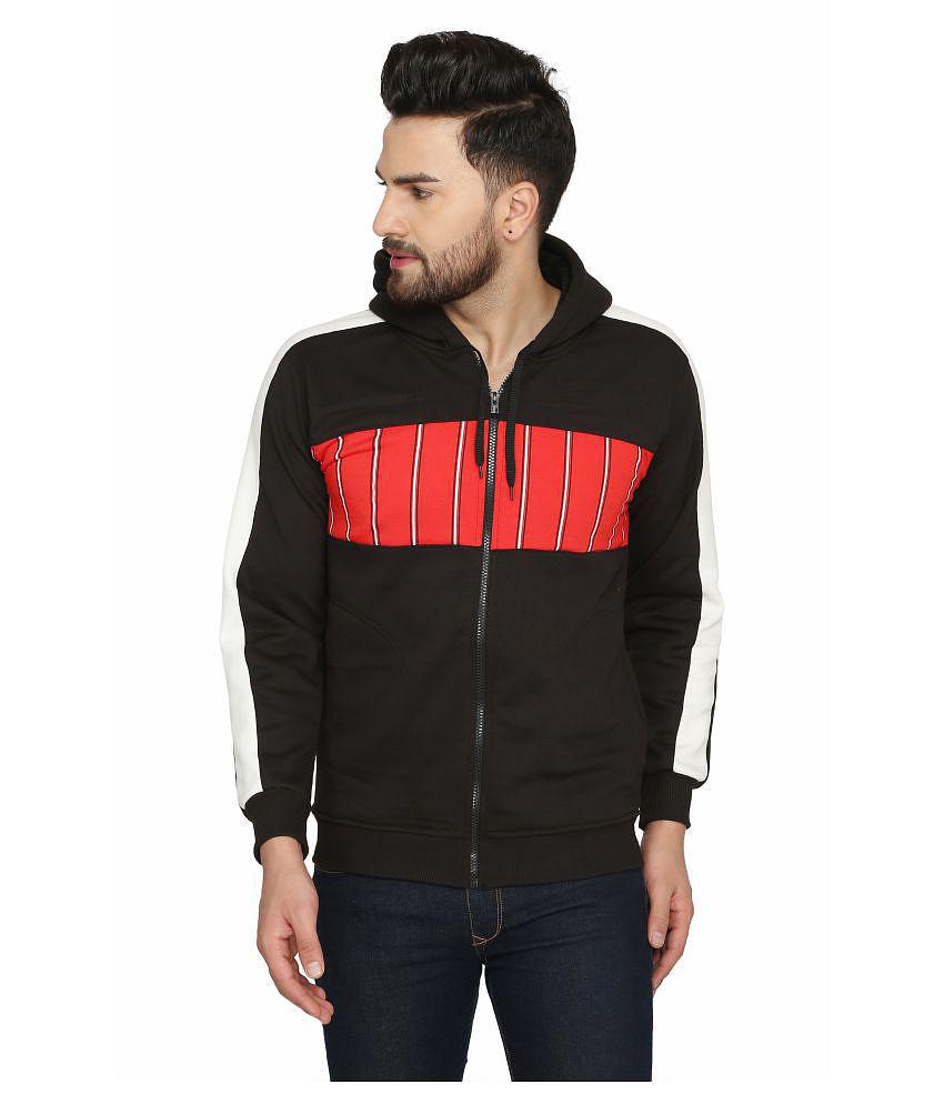 High Hill Black Hooded Sweatshirt - None