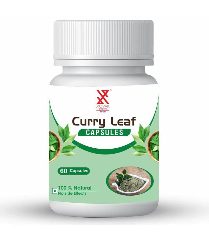 xovak pharmtech Organic Curry Leaf Capsule 50 gm Pack Of 1