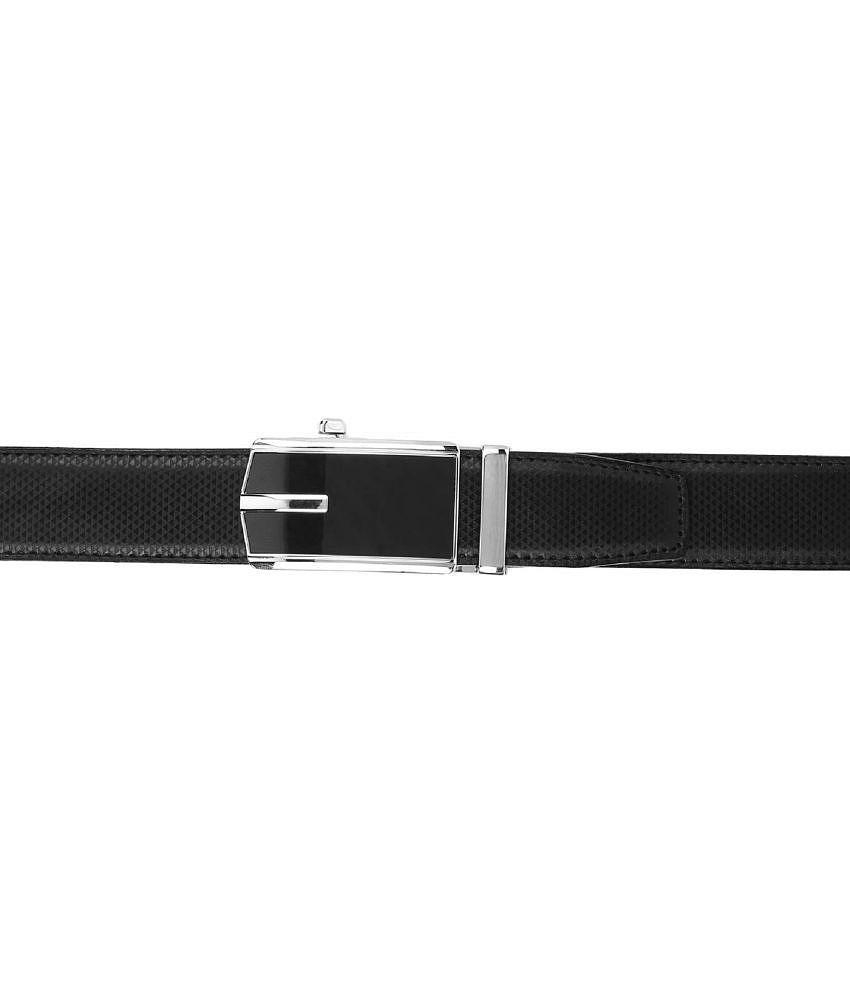 Buy Online Garg Store Zacharias - Black Canvas Men's Casual Belt ( Pack of 1 ) - None