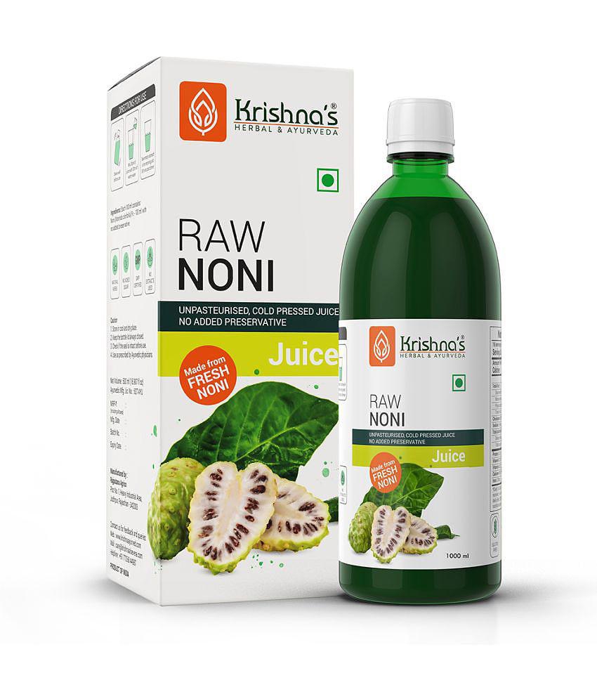 Krishna's Herbal & Ayurveda Raw Noni Juice 1000ml