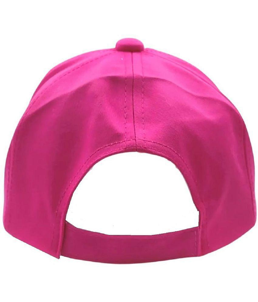 Premium Men Zacharias Girl's Kids Cotton Cap kc-10-Dark-Pink (Pack of 1) (1-4 Years) - None 2025
