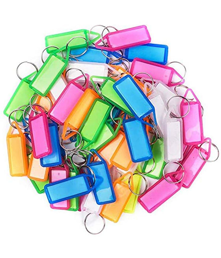 Sansuka Multicolour PVC Keychain - Pack of 10