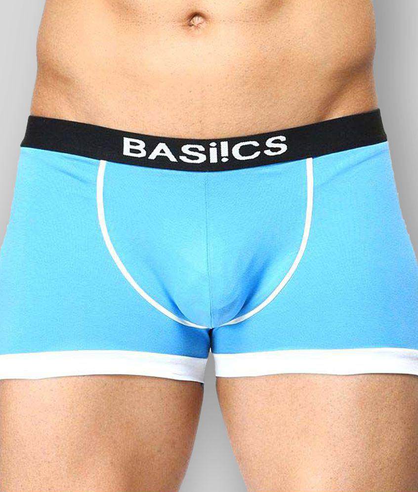 Latest Men BASIICS By La Intimo - Multicolor Cotton Men's Trunks ( Pack of 2 ) - M 2025 at ShopC