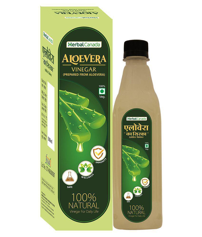 Herbal Canada Aloevera Vinegar Liquid 500 ml Pack Of 1