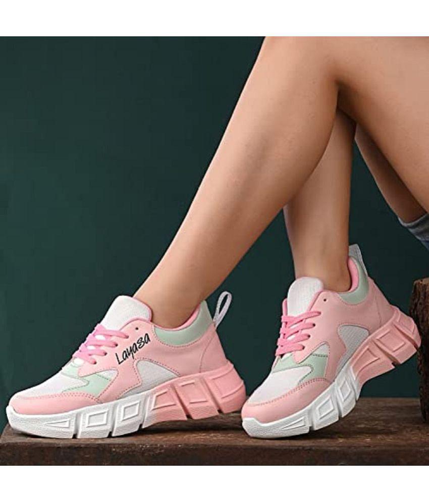 layasa Pink Womens Sneakers - None