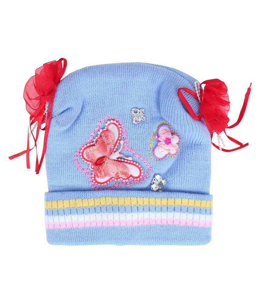 Buy Online Garg Store Zacharias Girls Kids Woolen Winter Cap & Muffler - None