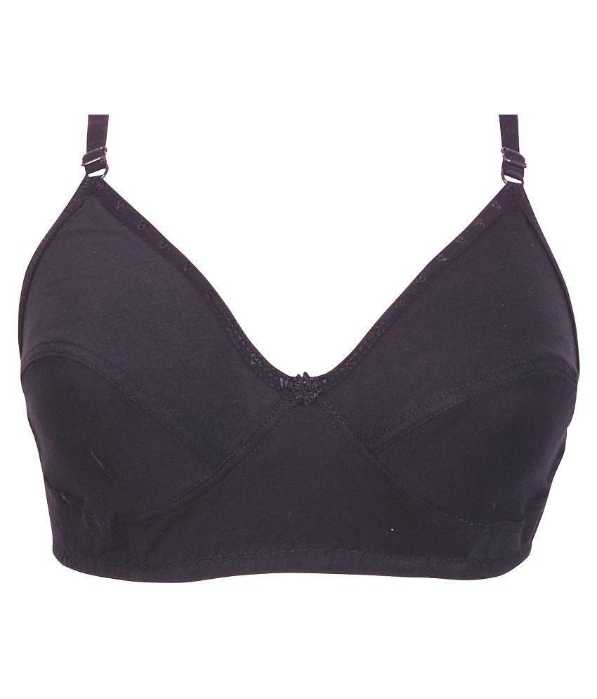 Stylish Men Kiran Enterprises Cotton Lycra Minimizer Bra - Multi Color - 32B 2025 at ShopCircuit