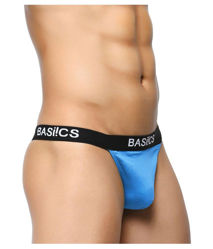 Stylish Men BASIICS By La Intimo Multi Thong Pack of 3 - 40 2025 at ShopCircuit | ONDC