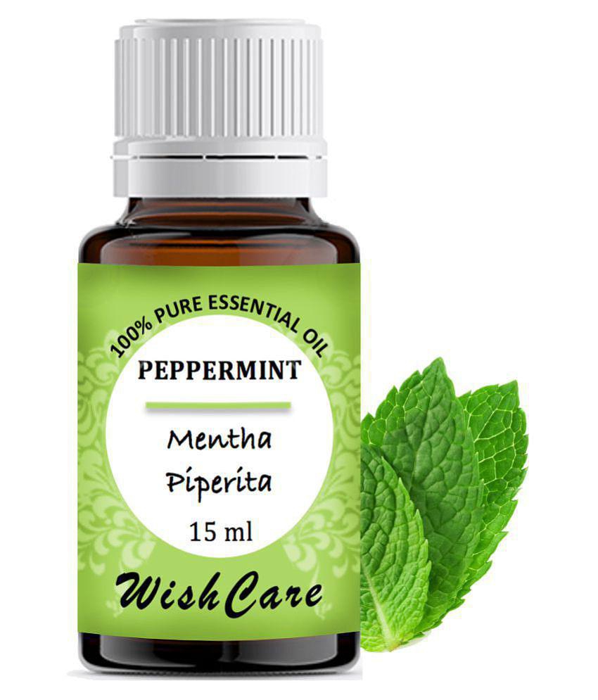 WishCare - Peppermint Essential Oil 15 mL (Pack of 1)