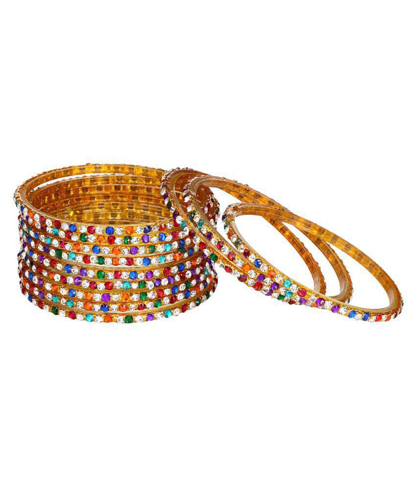 Sophisticated Men AFAST - Multicolor Bangle Set (Pack of 1) - None 2025 at ShopCircuit | ONDC
