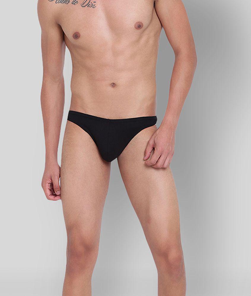 Modern Men La Intimo - Black Modal Men''s Thongs ( Pack of 1 ) - L 2025 at ShopCircuit | ONDC